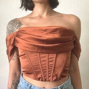 NWT Papermoon | Corset Styled Top